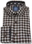 Thumbnail 1- Redmond Flanellhemd - Comfort Fit - Button Down - kariert - schwarz / weiß - ohne OVP
