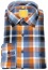 Thumbnail 1- Redmond Hemd - Modern Fit - kariert - orange