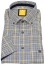Thumbnail 1- Redmond Kurzarmhemd - Modern Fit - Button Down Kragen - kariert - blau / gelb - ohne OVP