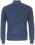 Thumbnail 2- Redmond Pullover - Troyerkragen mit Reissverschluss - blau