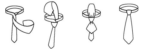 Krawattenknoten Einfach