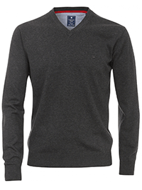 Grauer Pullover